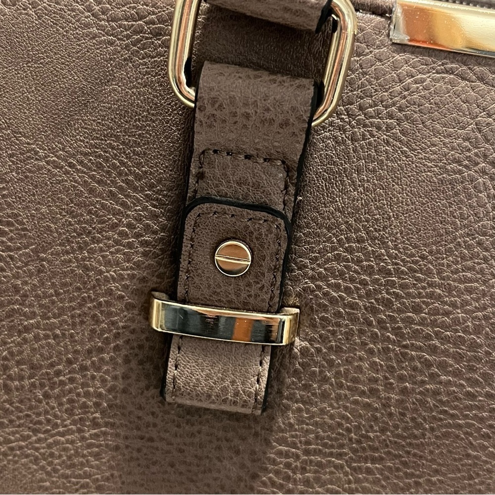 Call It Spring Top Handle Tote with Crossbody Strap Vegan Leather Taupe - Picture 6 of 17